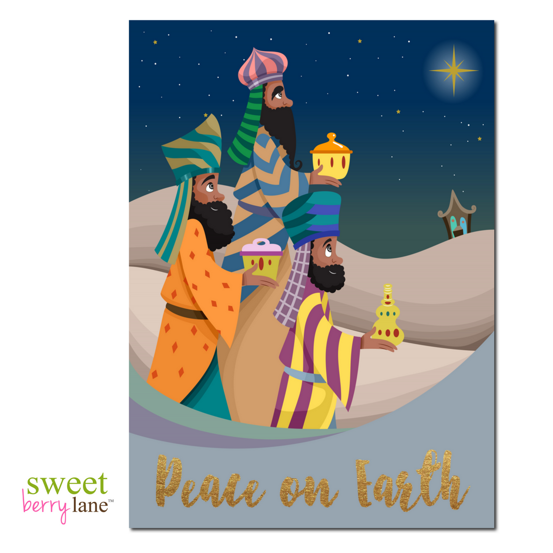 We Three Kings African American Christmas Cards