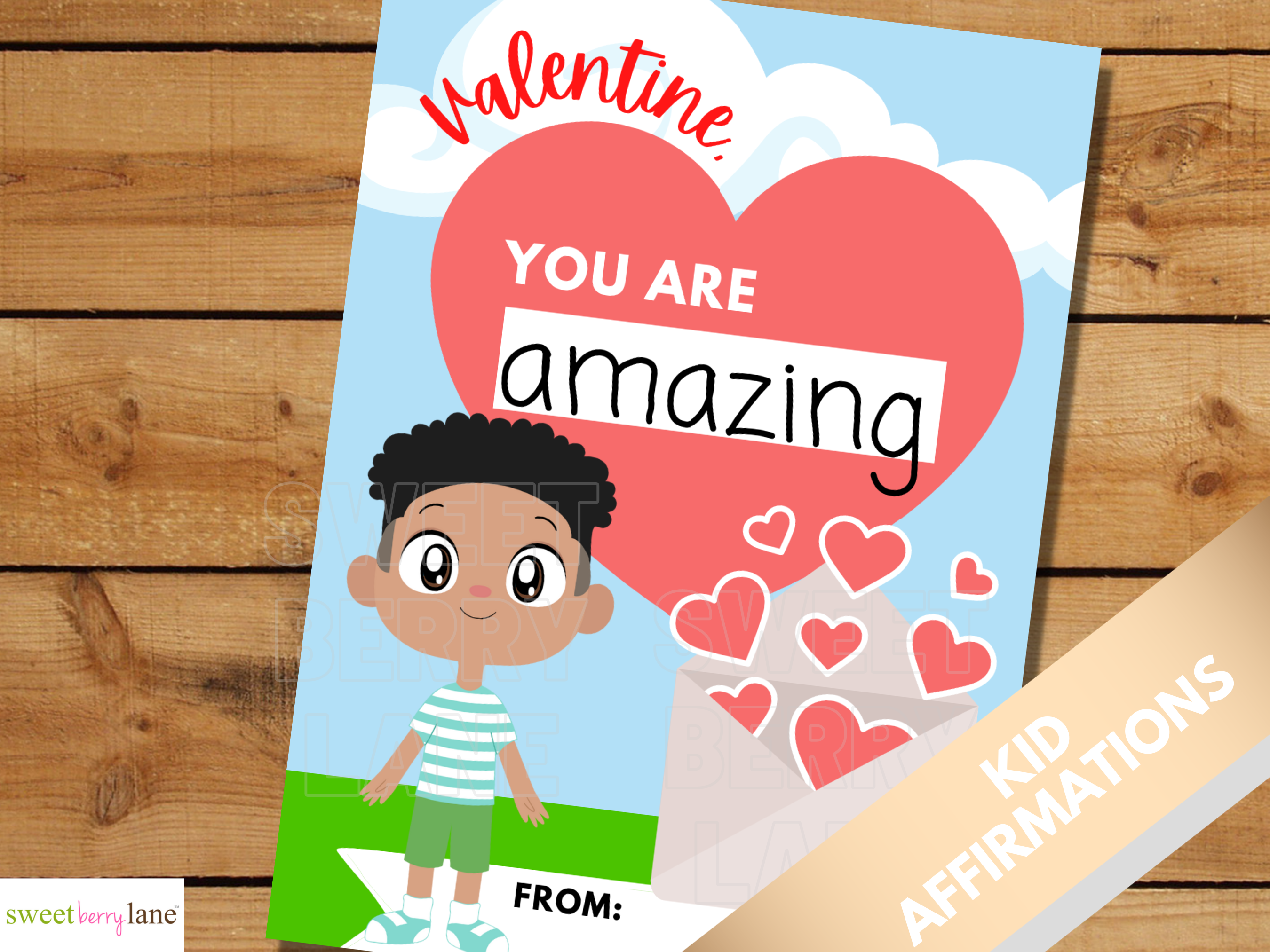 You are amazing Positive Affirmations for African American boys